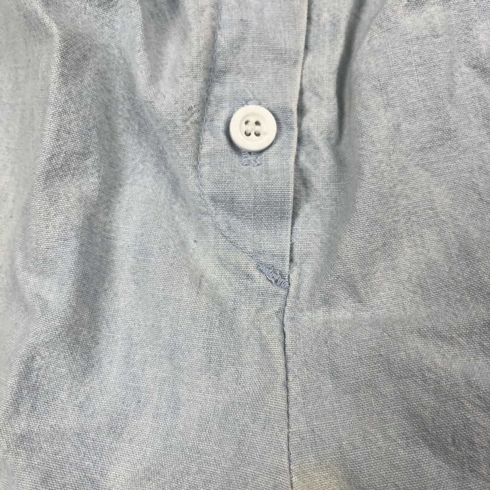 VTG 80's Levi's Denim Dress Girls Size 12M Logo Little Levi's Floral Pattern USA - Picture 11 of 15